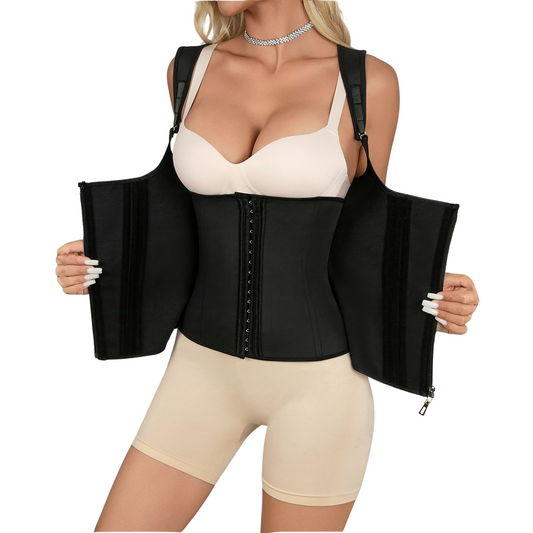 Double Waistband Corset Vest Waist Trainer